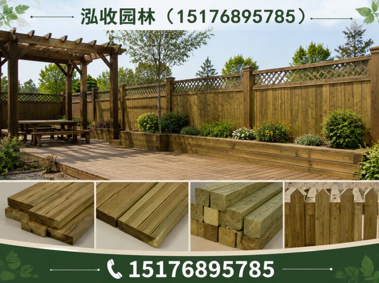 新乡防腐木凉亭展示图
